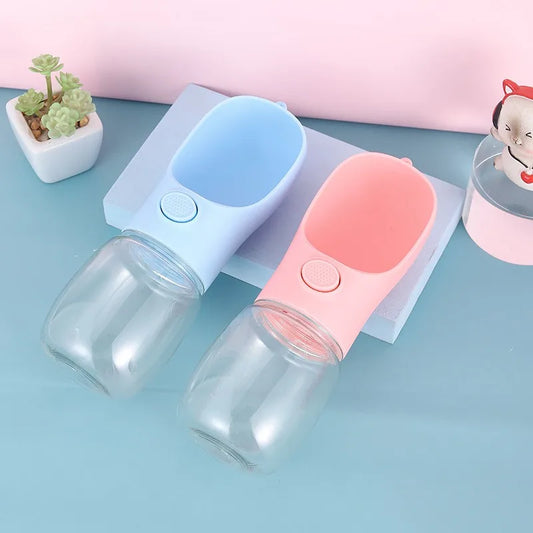 Bouteille d’eau portable pour chien et chat – 350/500ML, anti-fuite et pratique pour les promenades
